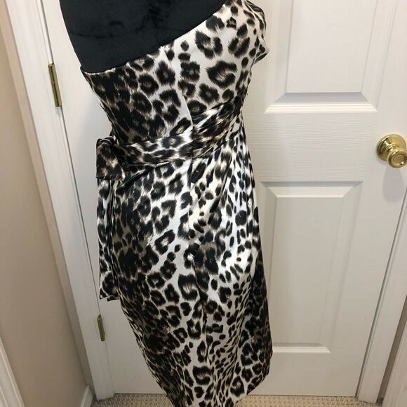 Tweeze Me strapless animal print dress w/ pockets - Picture 14 of 16